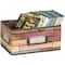 Teacher Created Resources Reclaimed Wood Design Storage Bin, 2ct.